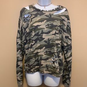 Distressed Sweatshirt